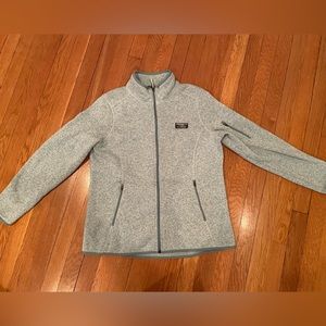 L.L.Bean Women’s Light Blue Fleece Jacket